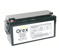 Orex 12V 165Ah (20Hr) Vrla Deep Cycle AGM Kuru Akü (484x170x241mm)